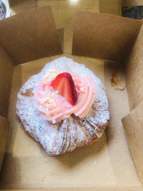 Strawberry danish from the Pioneer Woman Mercantile bakery